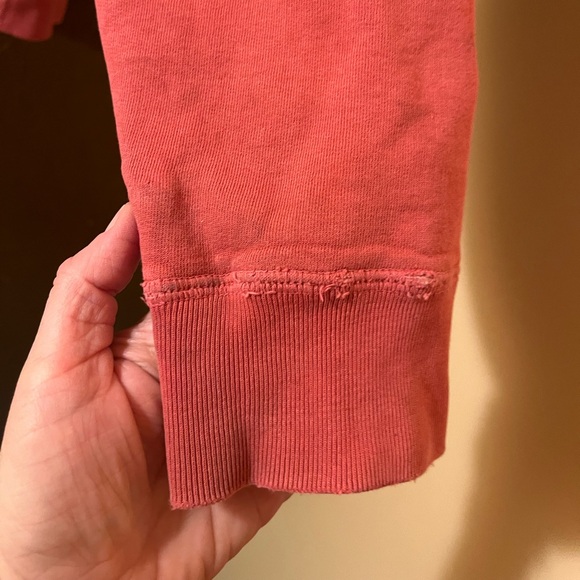 LAST CHANCE | OVO October’s Very Own Drake washed red distressed Sweatshirt - Picture 3 of 12